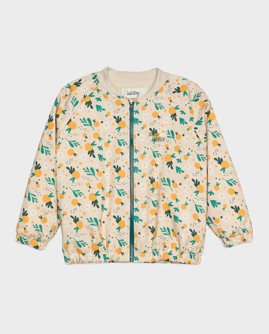 BIO FININSHING COTTON JACKET - ORANGE