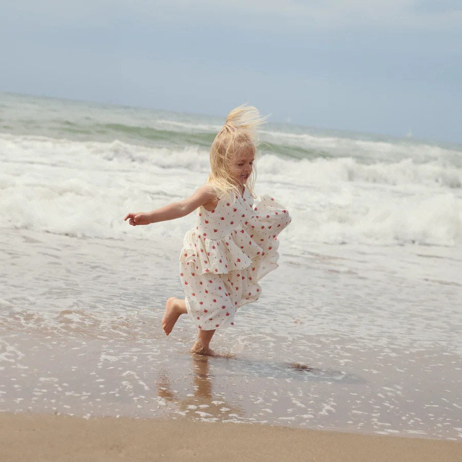 ORGANIC COTTON DRESS - APPLE ORCHARD