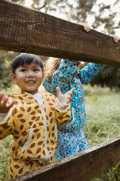 ORGANIC COTTON HOODIE CHOCOLATE