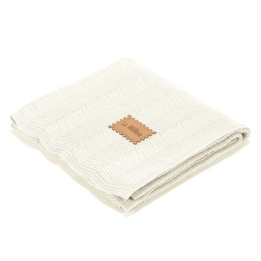 BAMBOO BLANKET - CREAM