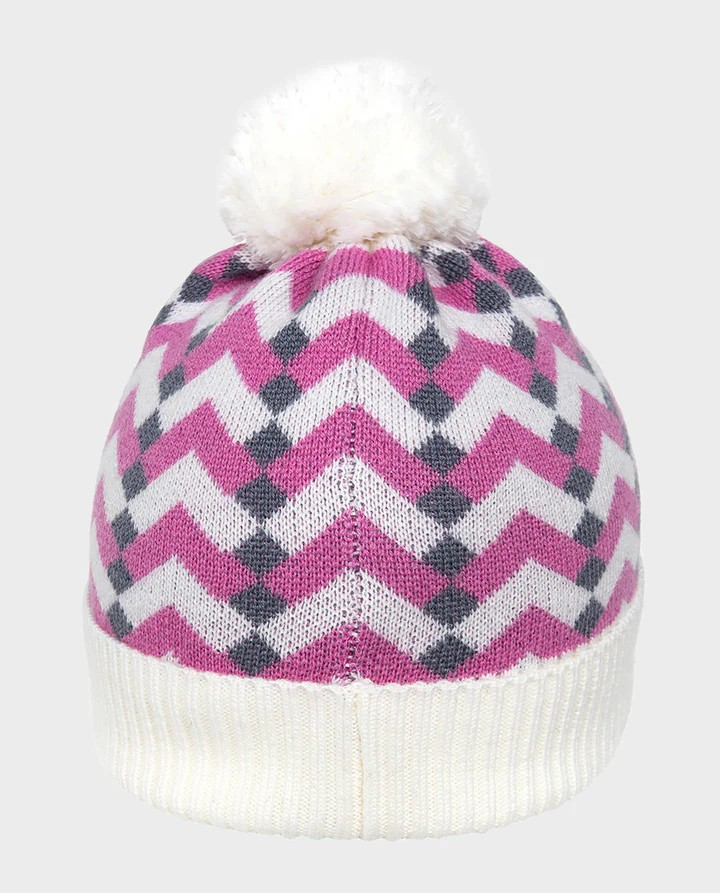 MERINO WOOL HAT - LILAC