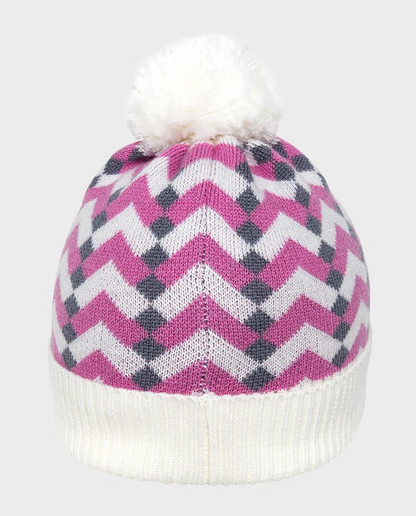 MERINO WOOL HAT - LILAC