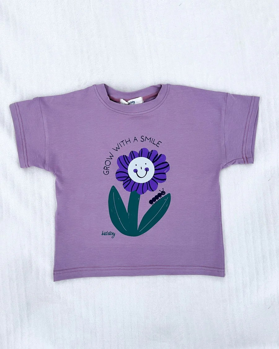 ORGANIC COTTON T-SHIRT JOYFUL BLOSSOM