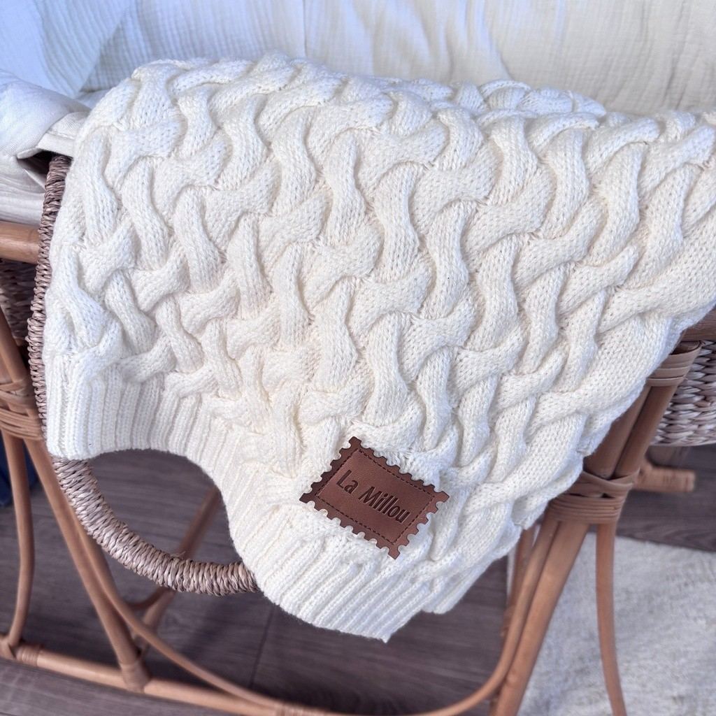 WARM BLANKET MERINO 100% CREAM
