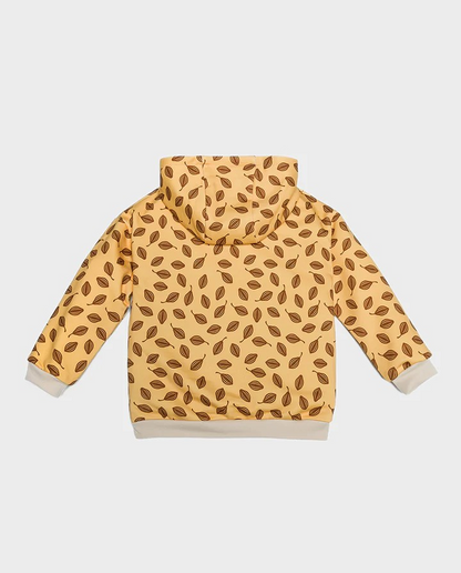 ORGANIC COTTON HOODIE CHOCOLATE