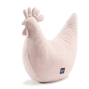 GRANDMA DANA'S HEN PILLOW - VELVET SMOKE ROSE