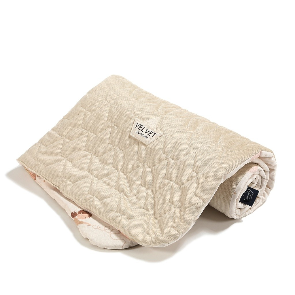 VELVET WARM BLANKET BALLERINE