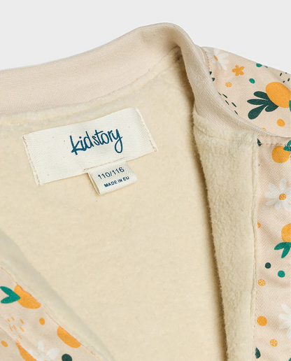 BIO FININSHING COTTON JACKET - ORANGE