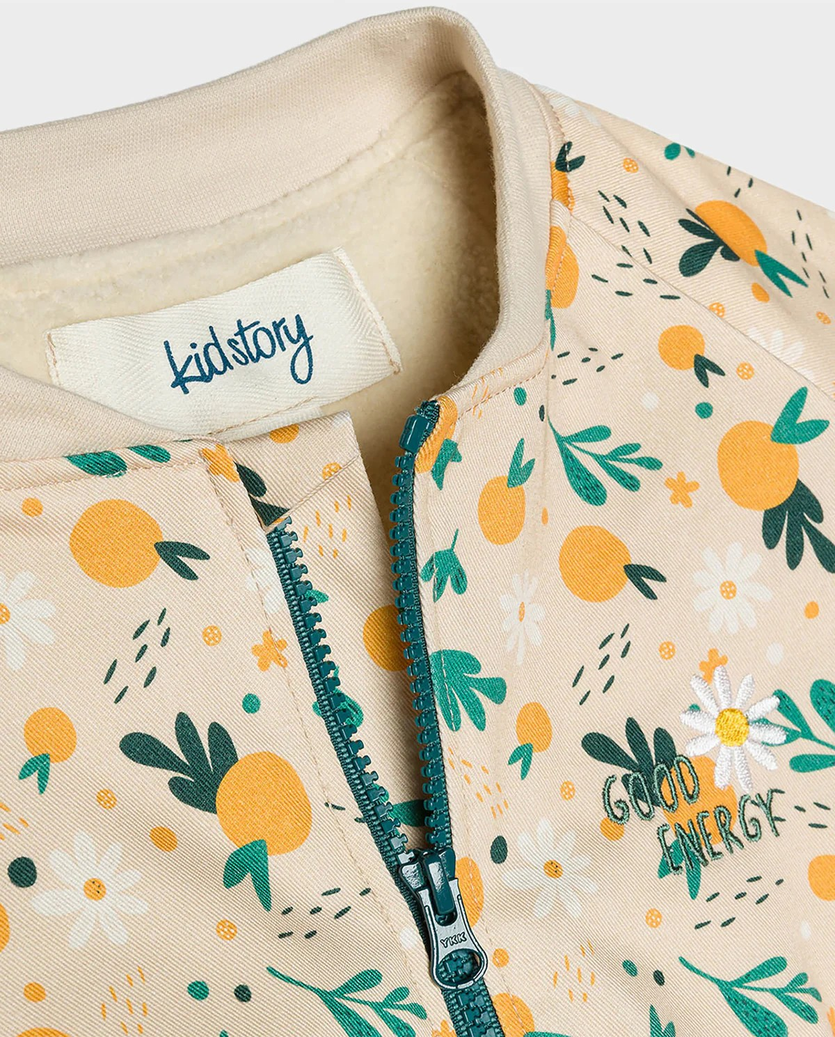 BIO FININSHING COTTON JACKET - ORANGE