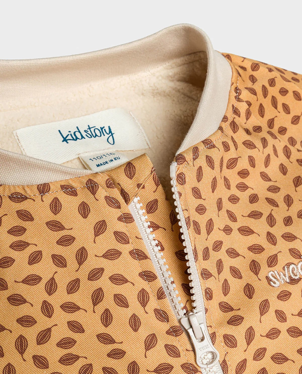 BIO FININSHING COTTON JACKET - HOT CHOCOLATE