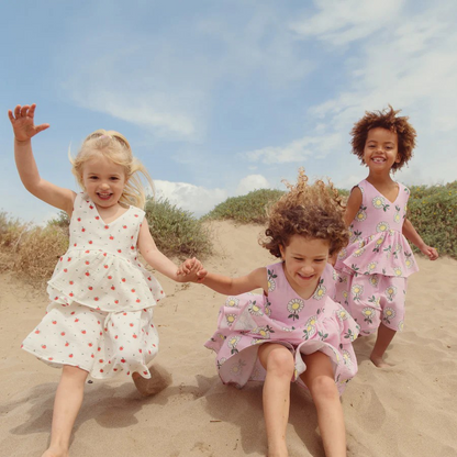 ORGANIC COTTON DRESS - APPLE ORCHARD