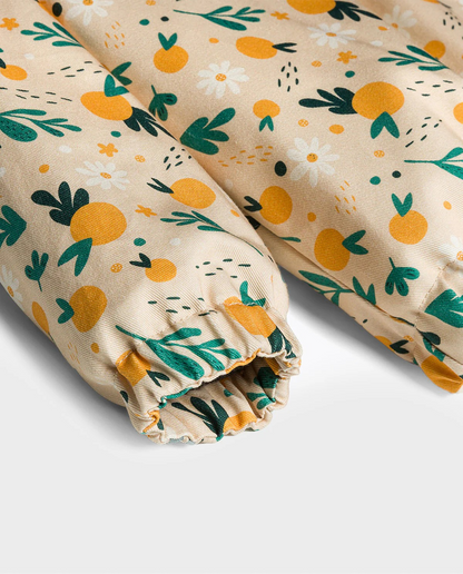 BIO FININSHING COTTON JACKET - ORANGE