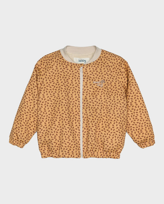 BIO FININSHING COTTON JACKET - HOT CHOCOLATE