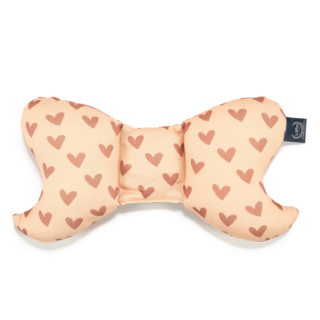 PILLOW ANGEL'S WINGS JERSEY HEARTBEAT PINK