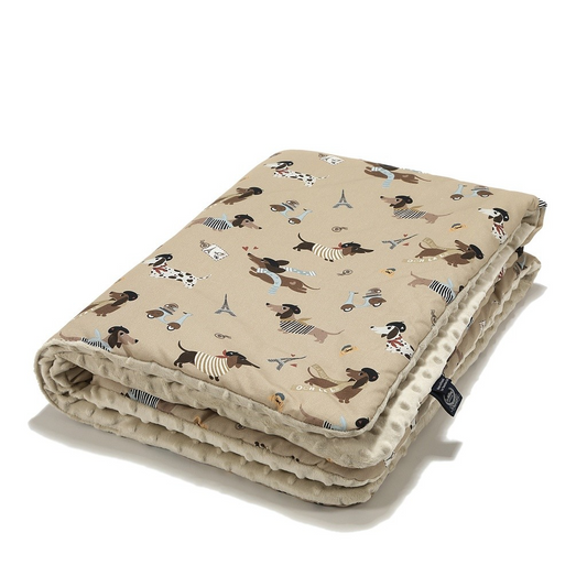 MINKY WARM BLANKET PIERRE THE DOG