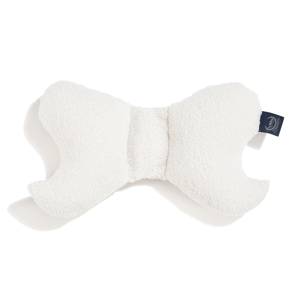 PILLOW ANGEL'S WINGS TEDDY BEAR CREAM