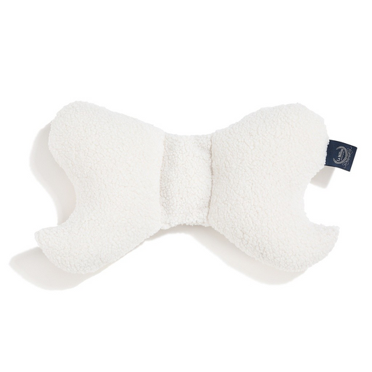 PILLOW ANGEL'S WINGS TEDDY BEAR CREAM