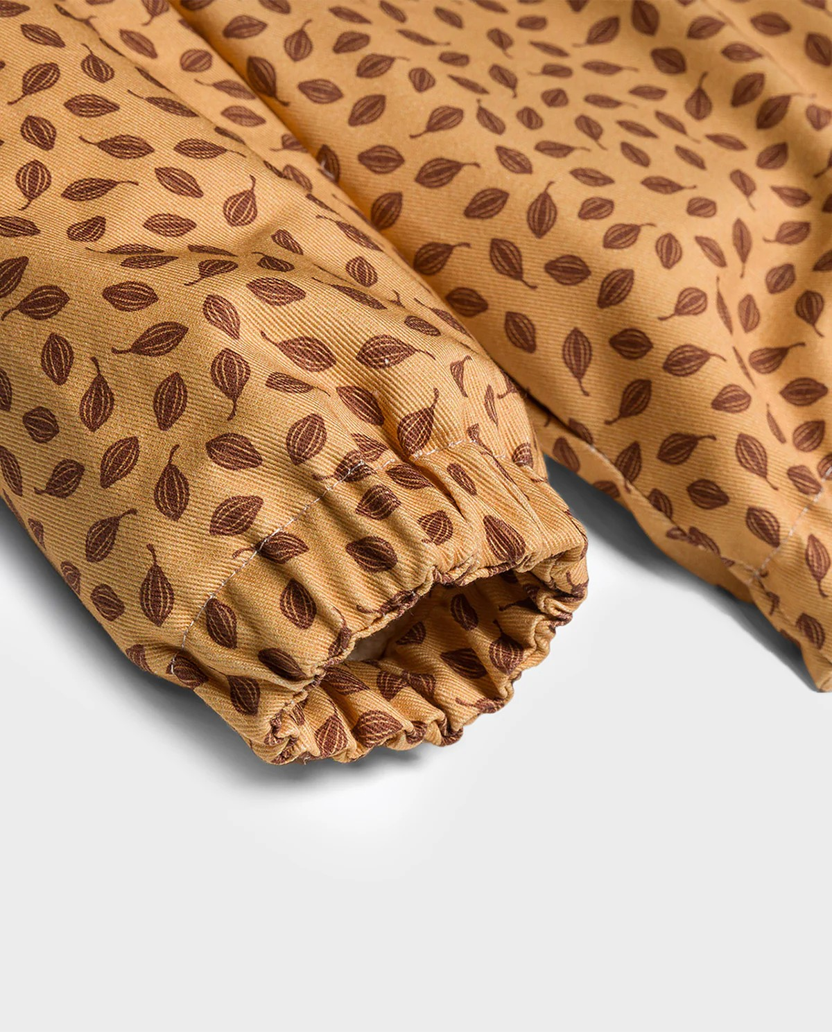 BIO FININSHING COTTON JACKET - HOT CHOCOLATE