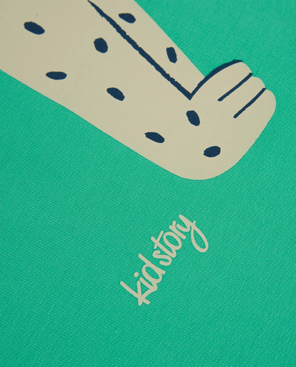 ORGANIC COTTON T-SHIRT - FRESH MINT GREEN