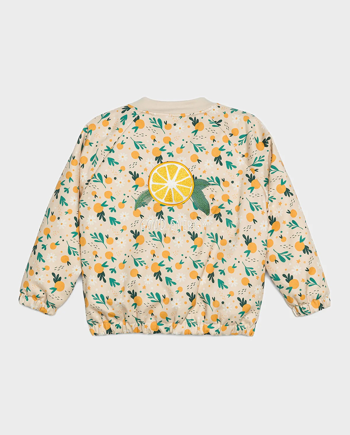 BIO FININSHING COTTON JACKET - ORANGE