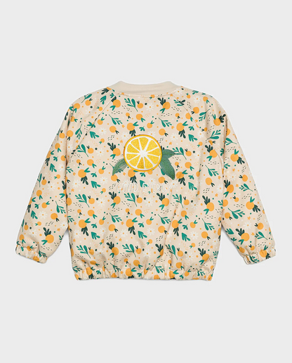 BIO FININSHING COTTON JACKET - ORANGE