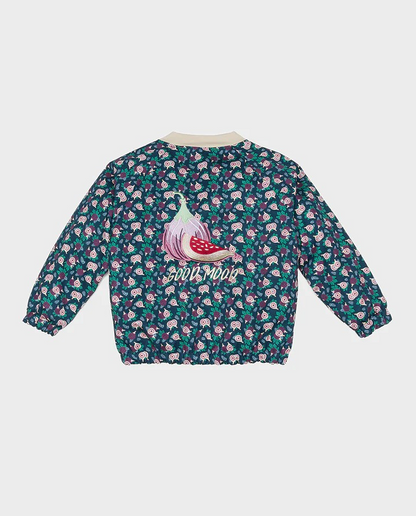 BIO FININSHING COTTON JACKET - WOOD FIG