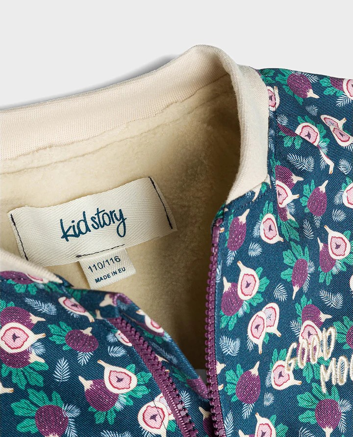 BIO FININSHING COTTON JACKET - WOOD FIG