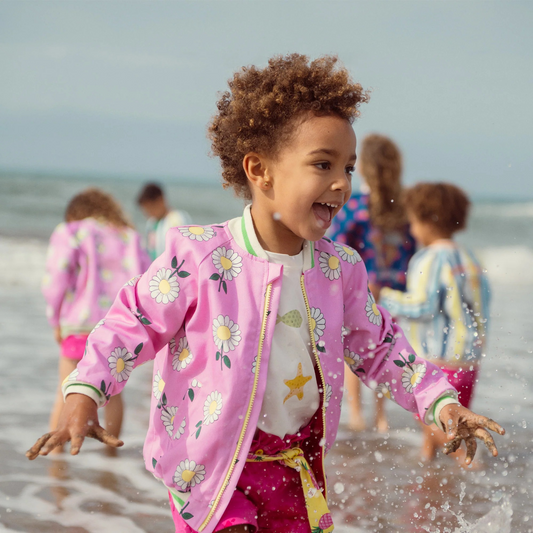 BIO FINISHING COTTON JACKET - DAISY