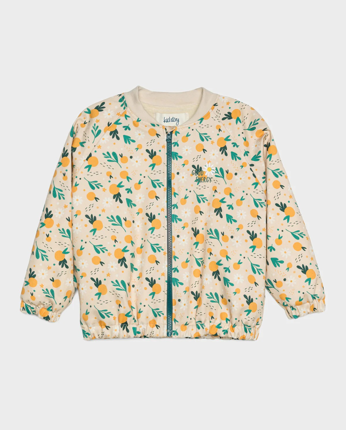 BIO FININSHING COTTON JACKET - ORANGE