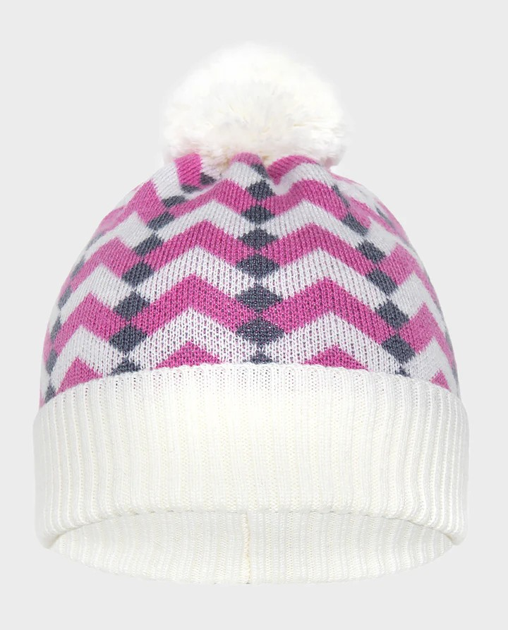 MERINO WOOL HAT - LILAC