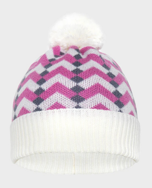 MERINO WOOL HAT - LILAC