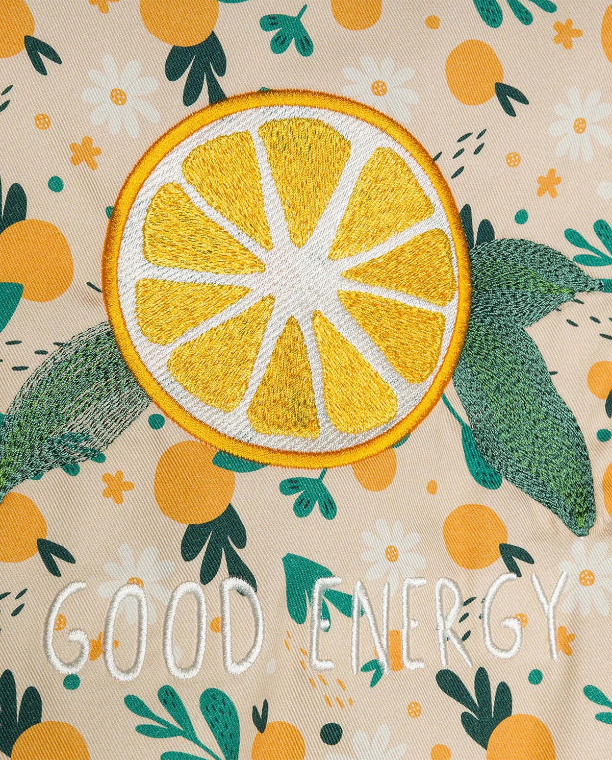 BIO FININSHING COTTON JACKET - ORANGE