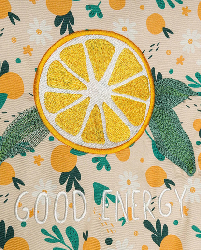 BIO FININSHING COTTON JACKET - ORANGE