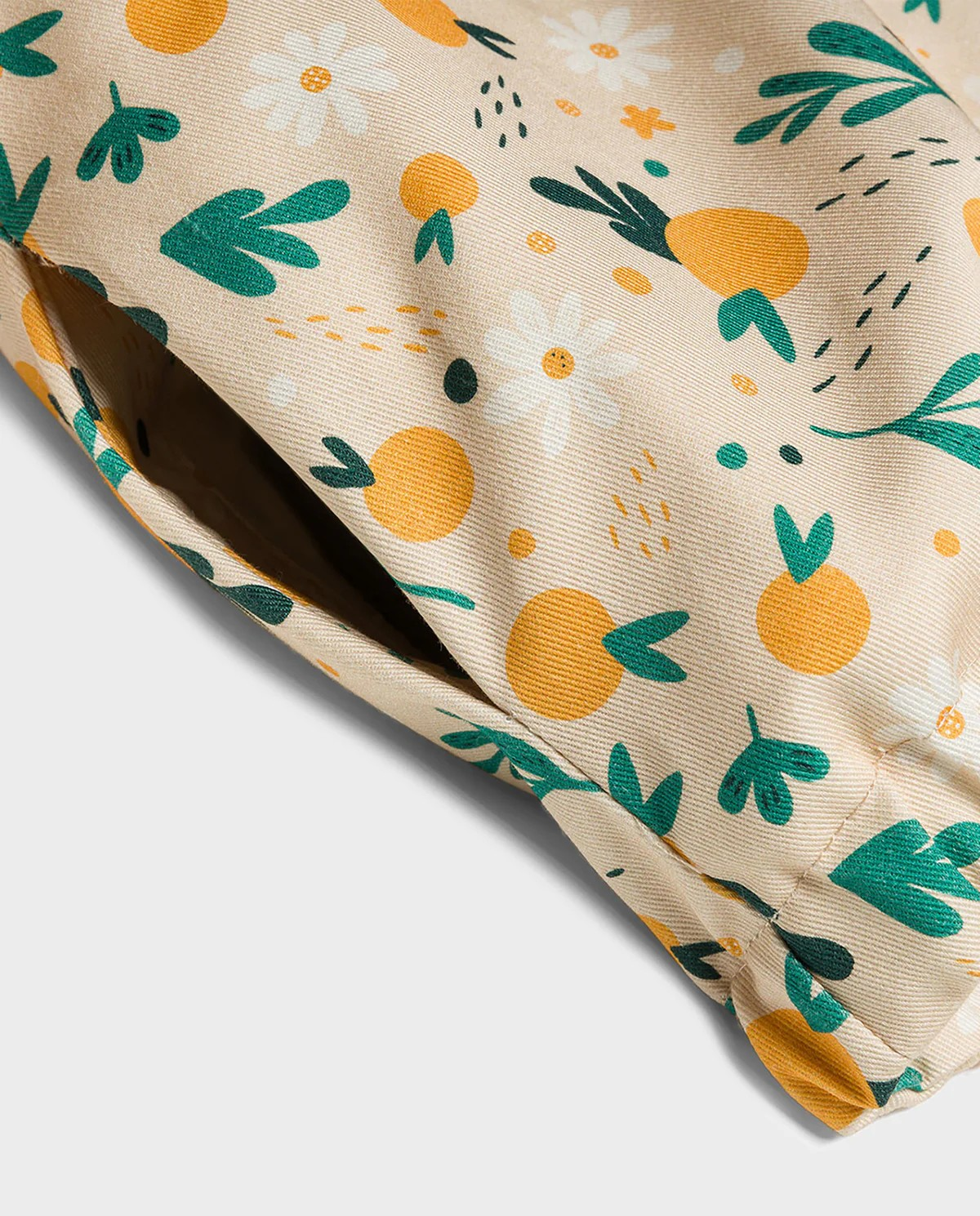 BIO FININSHING COTTON JACKET - ORANGE