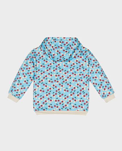 ORGANIC COTTON HOODIE CHERRY