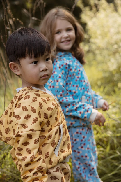 ORGANIC COTTON HOODIE CHOCOLATE